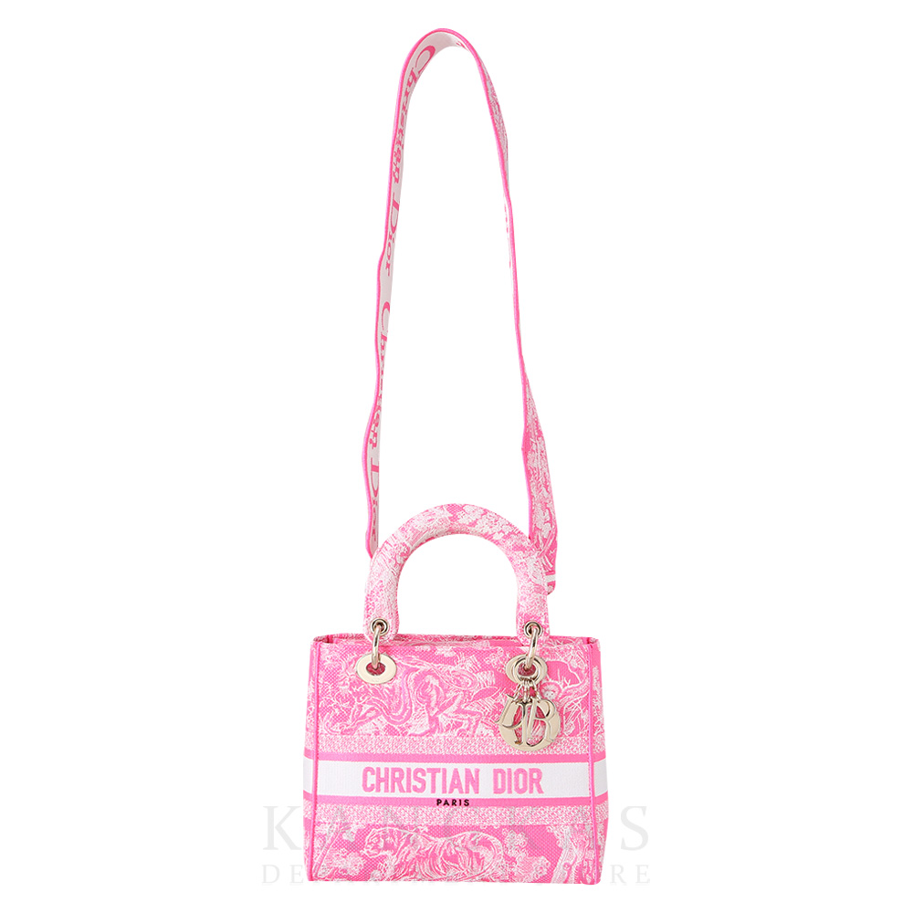 CHRISTIAN DIOR(USED)크리스찬디올 레이디 D Lite 미디엄 백